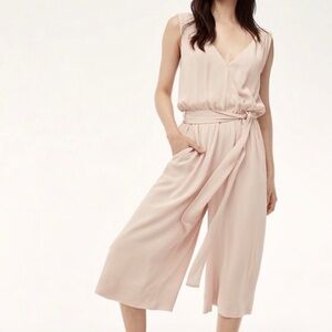 Aritzia Babaton Jumpsuit in Nude